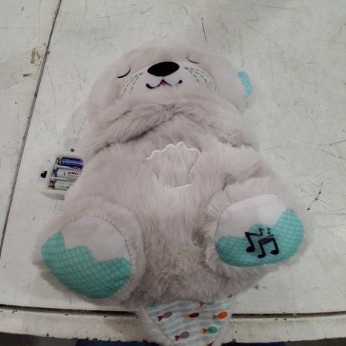 FISHER-PRICE SOOTHE 'N SNUGGLE OTTER -8" -BIEGE (MODEL:26665) image 2