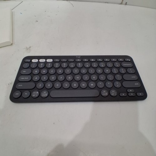 LOGITECH PEBBLE KEYS 2 K380S MULTI-DEVICE BLUETOOTH WIRELESS KEYBOARD WITH CUSTOMIZABLE SHORTCUTS, SLIM AND PORTABLE, EASY-SWITCH FOR WINDOWS, MACOS, IPADOS, ANDROID, CHROME OS - TONAL GRAPITE (MODEL: ‎YR0091) image 3