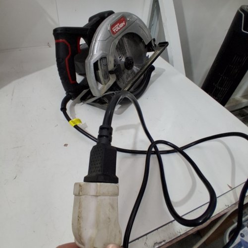 HYPER TOUGH 12A CORDED CIRCULAR SAW WITH 7-1/4" BLADE - 120V (MODEL: AQ10042G) image 2