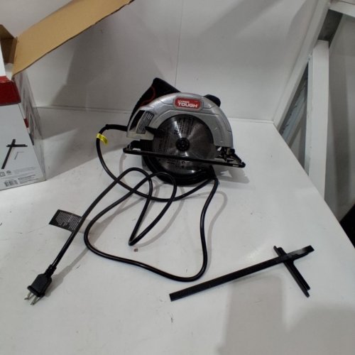 HYPER TOUGH 12A CORDED CIRCULAR SAW WITH 7-1/4" BLADE - 120V (MODEL: AQ10042G) image 3