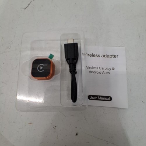WIRELESS BLUETOOTH CARPLAY ADAPTER - FOR IOS10 OR LATER - ORANGE image 2