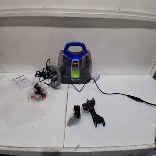 BISSELL LITTLE GREEN PROHEAT PORTABLE DEEP CLEANER/SPOT CLEANER WITH SELF-CLEANING HYDRORISE TOOL - BLUE (MODEL: 2513B) image 3