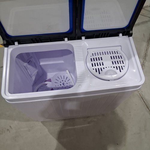 COSTWAY PORTABLE WASHING MACHINE - WHITE (MODEL: FP11069US) image 2