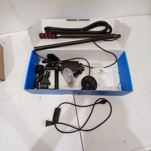 AQQA AQUARIUM GRAVEL CLEANER KIT 6-IN-1 ELECTRIC FISH TANK VACUUM CLEANING 110V 60HZ/20W 320GPH (MODEL- AQ-013) image 3