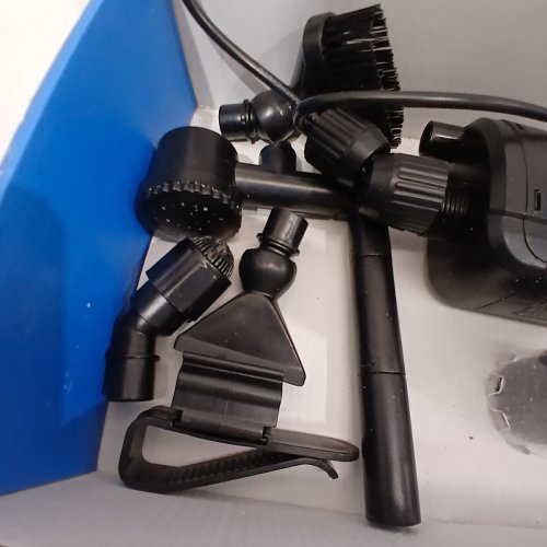 AQQA AQUARIUM GRAVEL CLEANER KIT 6-IN-1 ELECTRIC FISH TANK VACUUM CLEANING 110V 60HZ/20W 320GPH (MODEL- AQ-013) image 4