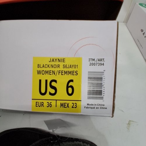 WOMEN'S J SPORT FLEECE-LINED SLIP-ON SHOES - US 6 - BLACK image 2