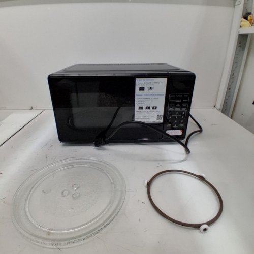 MAINSTAYS COUNTERTOP MICROWAVE OVEN - 0.7 CU FT - 700W - BLACK (MODEL: MSCMVB07BK-L2) image 4