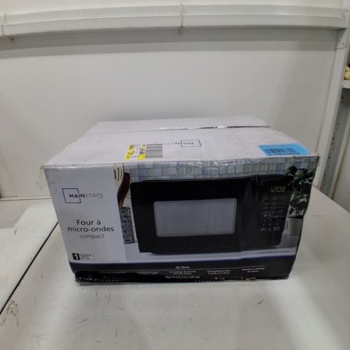 MAINSTAYS COUNTERTOP MICROWAVE OVEN - 0.7 CU FT - 700W - BLACK (MODEL: MSCMVB07BK-L2) image 6