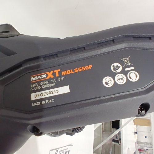 MAXXT FOLDABLE BRUSHLESS ORBITAL POWERFUL 6 VARIABLE SPEED ELECTRIC DRYWALL SANDER WITH 360° LED LIGHT - ORANGE (MODEL: MBLS550FB) image 7