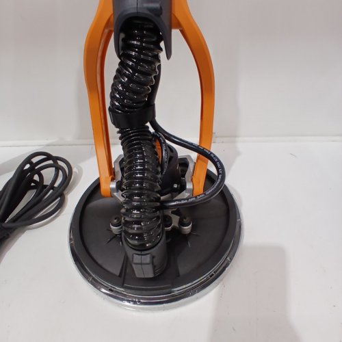 MAXXT FOLDABLE BRUSHLESS ORBITAL POWERFUL 6 VARIABLE SPEED ELECTRIC DRYWALL SANDER WITH 360° LED LIGHT - ORANGE (MODEL: MBLS550FB) image 8