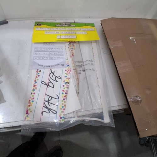 9PC TEACHER CREATED RESOURCES CONFETTI ALPHABET - WHITE / MULTICOLOUR image 4