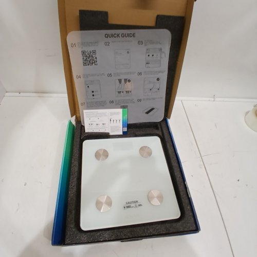 RENPHO ELIS 1 SMART BATHROOM SCALE WITH APP CONNECTION - 400LBS CAPACITY - WHITE (MODEL: ES-CS20M-W) image 3