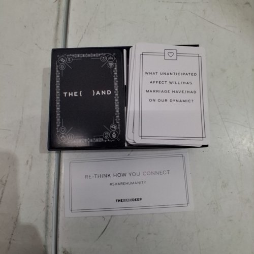 THE SKIN DEEP {THE AND} RELATIONSHIP CARD GAME: COUPLES EDITION image 2
