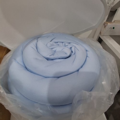 MELLOW MARSHMELLOW EXTRA FLUFFY DOUBLE-STUFFED DOWN ALTERNATIVE DUVET INSERT COMFORTER - KING/CALIFORNIA KING - BABY BLUE image 3