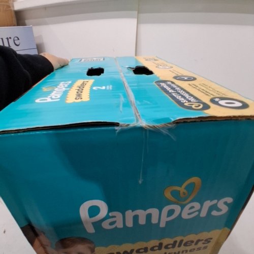 144PK PAMPERS SWADDLERS DISPOSABLE BABY DIAPERS - SIZE 2 (10-22LBS) image 3