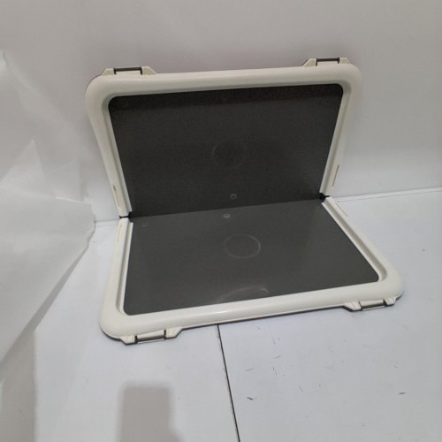 AMAZON BASICS DOG TRAINING PAD HOLDER 28" X 34" - GREY/WHITE (MODEL: TFPT-L) image 3