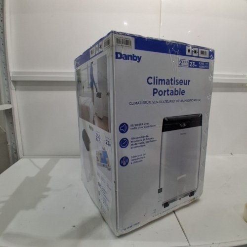 DANBY 10000BTU PORTABLE 6300 SACC LED DISPLAY & REMOTE CONTROL AIR CONDITIONER - WHITE/BLACK(MODEL: DPA063E1WDB) image 5