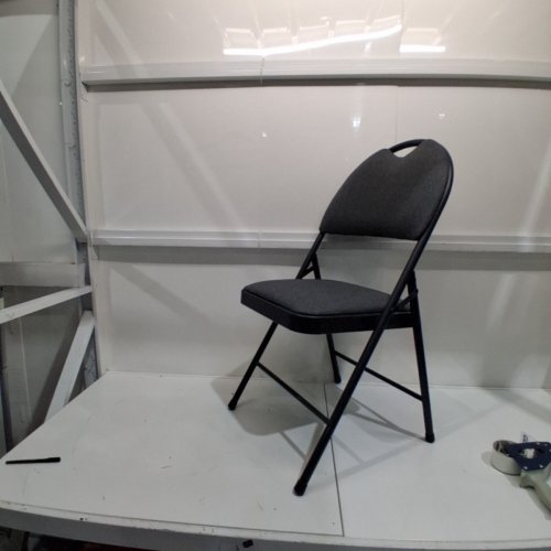 STAR ELITE PADDED FOLDING CHAIR - GREY (MODEL: 1731062) image 3