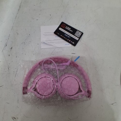KIDS' MPOW CHE1 WIRED OVER THE HEAD HEADPHONES - PINK - (MODEL: MPBH385AG) image 3