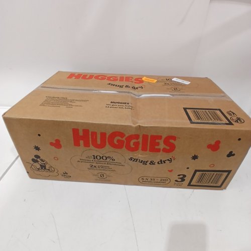 210PK HUGGIES SNUG & DRY DISPOSABLE DIAPERS - SIZE 3 (16-28LBS) - DISNEY image 2