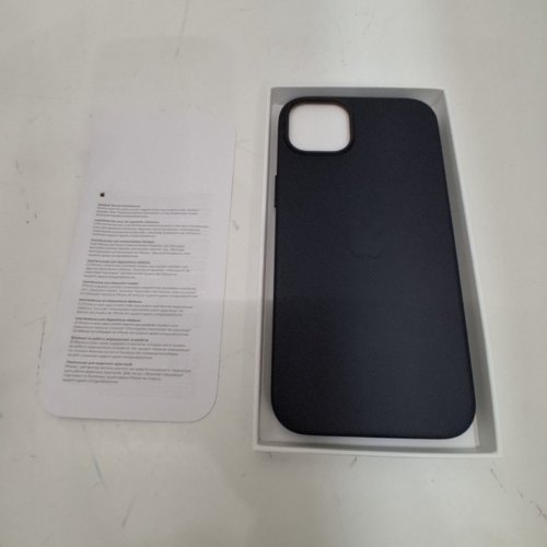 APPLE LEATHER CASE WITH MAGSAFE FOR IPHONE 14 PLUS - MIDNIGHT (MODEL: A2907) image 2