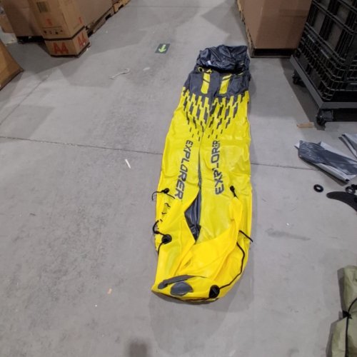 INTEX EXPLORER K2 KAYAK 2-PERSON INFLATABLE KAYAK SET WITH ALUMINUM BARS - 10FT X 3" X 3FT - YELLOW (MODEL: 68307EP) image 2