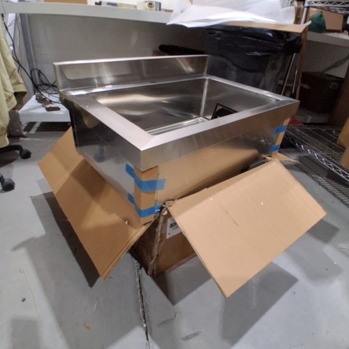 STAINLESS STEEL KITCHEN WORKSTATION SINK - APPROXIMATE 19.6" X 31.4" X 19.6" - STAINLESS STEEL (ITEM: WED01-50-70SC) image 13