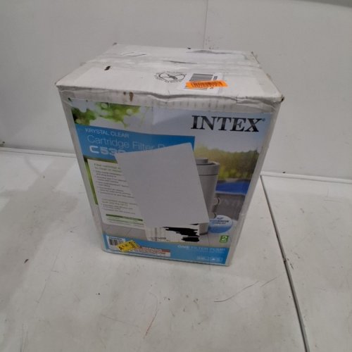 INTEX C530 KRYSTAL CLEAR CARTRIDGE FILTER PUMP FOR ABOVE GROUND POOLS - 530 GPH - WHITE (MODEL: 26603EG) image 4
