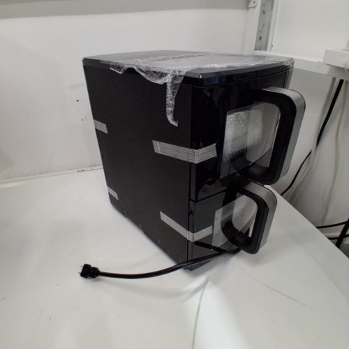 GOURMIA 4 DISH DUAL BASKET AIR FRYER WITH SYNC COOK - 11QT - BLACK (MODEL: 3333015) image 4