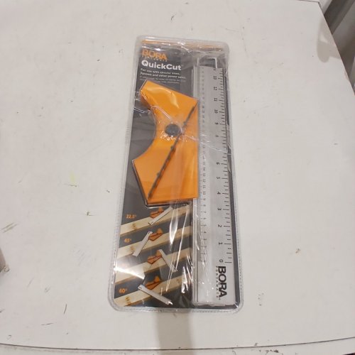BORA QUICKCUT COMBINATION CIRCULAR SAW CUTTING GUIDE -16" -ORANGE/SILVER (MODEL:530416) image 3