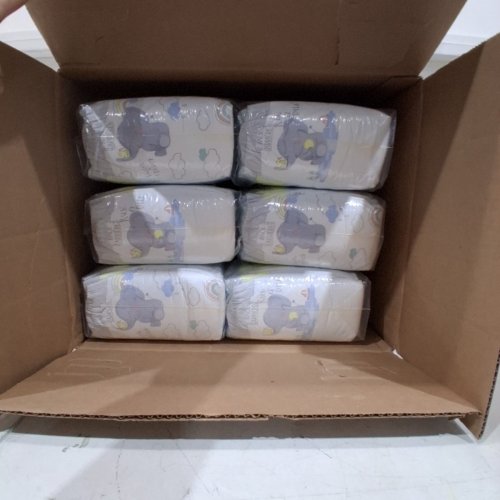 186PK PAMPERS SWADDLERS DISPOSABLE DIAPERS - SIZE 2 image 2