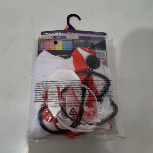 4PC PARTYHOLIC SWEETHEART REMEDY NURSE COSTUME SET - MEDIUM (8-10) - WHITE / RED (STYLE: 12279M) image 3