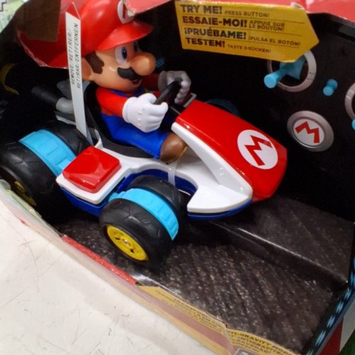 SUPER MARIO KART 8 MARIO ANTI-GRAVITY MINI RC RACER (MODEL:02497) image 4