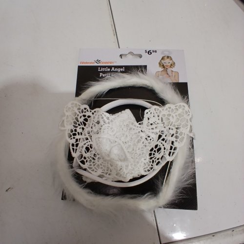 3PC WAY TO CELEBRATE! LITTLE ANGEL COSTUME ACCESSORY SET - AGES 14+ - WHITE image 2