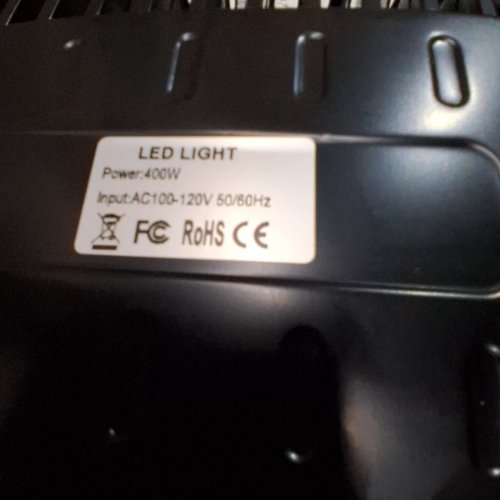 2PK HARD-WIRED LED FLOOD LIGHT - 400W, AC 100-120 V 50/60HZ - 13" X 9" image 5