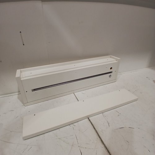 CANCHIC FLOATING ENTRYWAY SECRET STORAGE COAT RACK WITH LED AMBIENT LIGHT- 24"L- WHITE (MODEL: CRWWITHLED) image 3