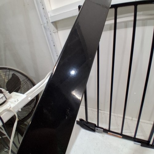 REGALO EASY STEP EXTRA WIDE SAFETY GATE - 29-49" X 30" - BLACK (MODEL: 1164 EB DS) image 3