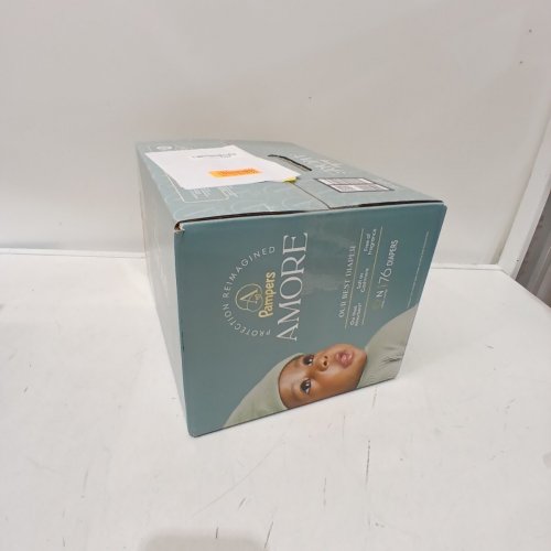 76PK PAMPERS AMORE FRAGRANCE FREE DIAPER - SIZE NEWBORN image 2