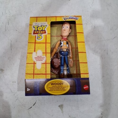 DISNEY PIXAR TOY STORY WOODY RAGDOLL SOFT ACTION FIGURE - 7" - MULTICOLOR image 2
