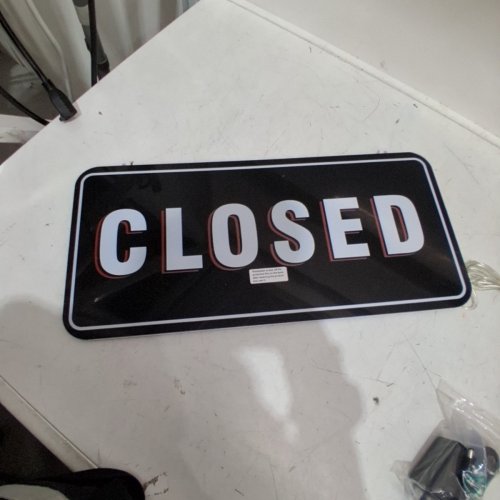 3D MIRROR LED NEON LED OPEN & CLOSED SIGN - 21.5" X 9.5" (MODEL: MRFITHS05000US) image 5