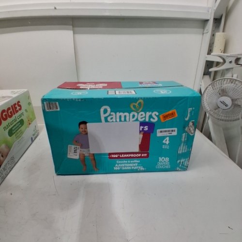 108PK PAMPERS CRUISERS 360 DEGREES 100% LEAKPROOF FIT DIAPERS - SIZE 4 (23LB - 37LB) image 2