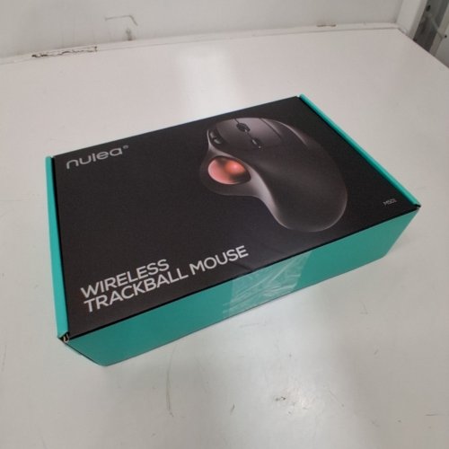 NULEA WIRELESS TRACKBALL MOUSE - BLACK/RED - (MODEL: M501) image 5