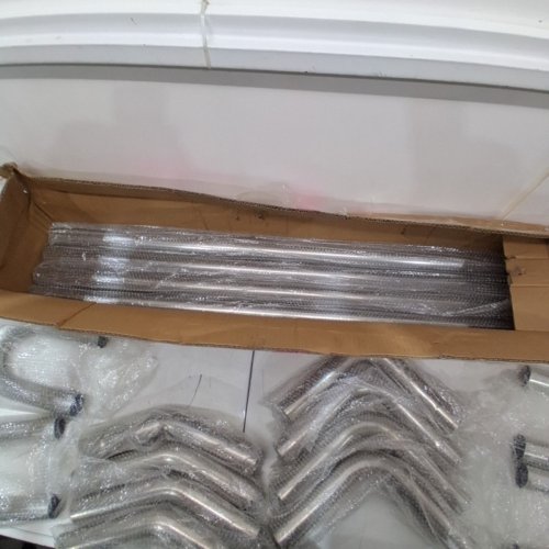 16PC CUSTOM DIY EXHUAST PIPE KIT - UNIVERSAL - SILVER image 5
