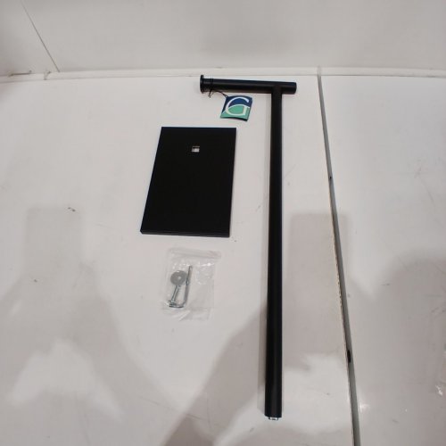 GATCO MODERN SQUARE BASE TOILET PAPER HOLDER STAND - 22" - MATTE BLACK (MODEL: 1431MX) image 3