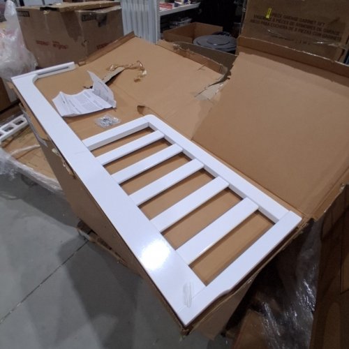 CONCORD BABY WOOD TODDLER RAIL - 51.5" X 13.25" - WHITE (MODEL: 2025CRB-SSY#003(GR003)) image 3