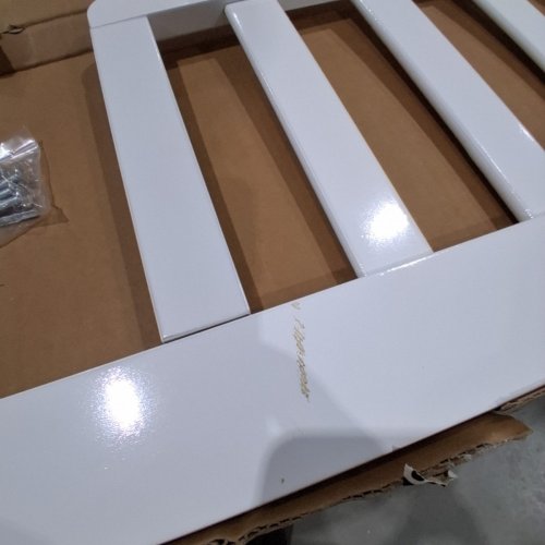 CONCORD BABY WOOD TODDLER RAIL - 51.5" X 13.25" - WHITE (MODEL: 2025CRB-SSY#003(GR003)) image 7