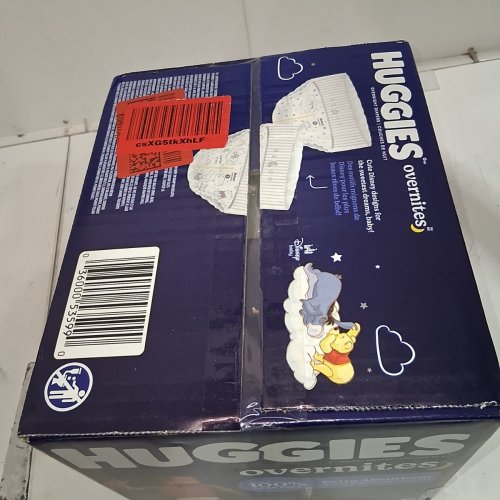 50PK HUGGIES OVERNITES NIGHT-TIME BABY DIAPERS -SIZE 5 image 3