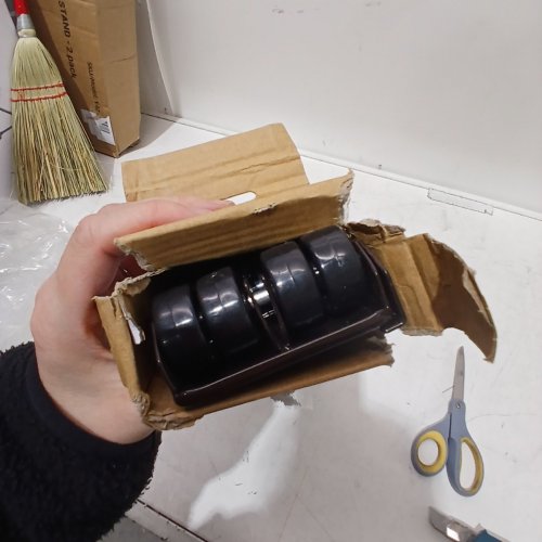 2PK SOFTTOUCH HEAVY DUTY EXPANDABLE APPLIANCE ROLLERS - 18.3" TO 28" - BROWN (MODEL: 4260795N): image 3