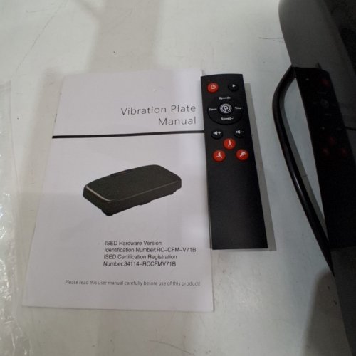 GDCOO VIBRATION PLATE EXERCISE & FITNESS MACHINE -BLACK (MODEL: RC-CFM-V71B) image 4