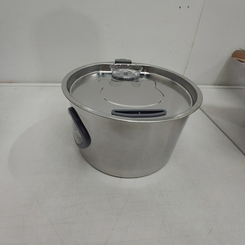 PLUG IN PET WATER FOUNTAIN WITH LED LIGHT - 3.7L - STAINLESS STEEL (MODEL: OC-10TY10) image 4